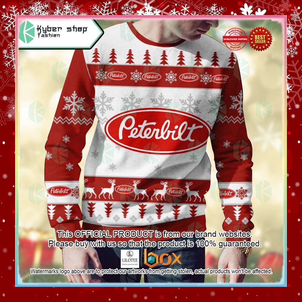 BEST Personalized Peterbilt Sweater Christmas 7