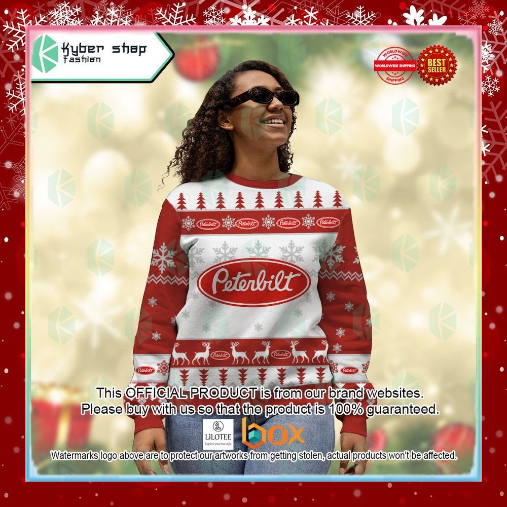 BEST Personalized Peterbilt Sweater Christmas 9
