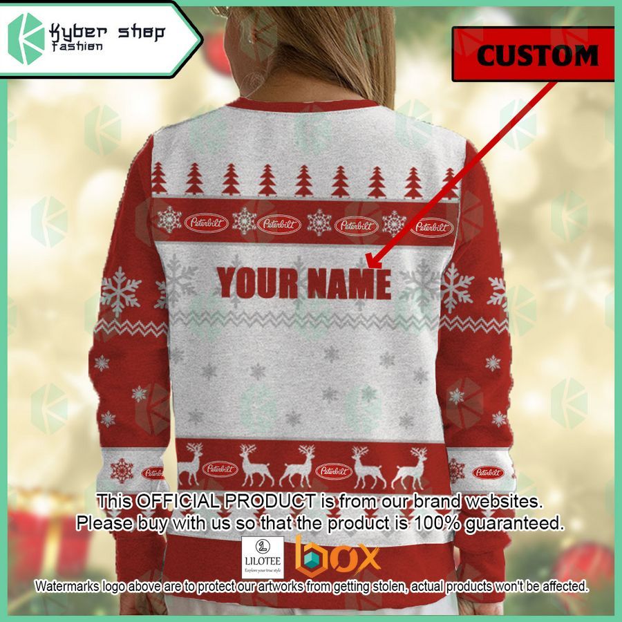 BEST Personalized Peterbilt Sweater Christmas 5