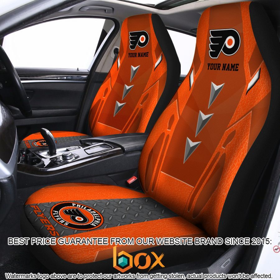 BEST Personalized Philadelphia Flyers Car Seat Covers 1