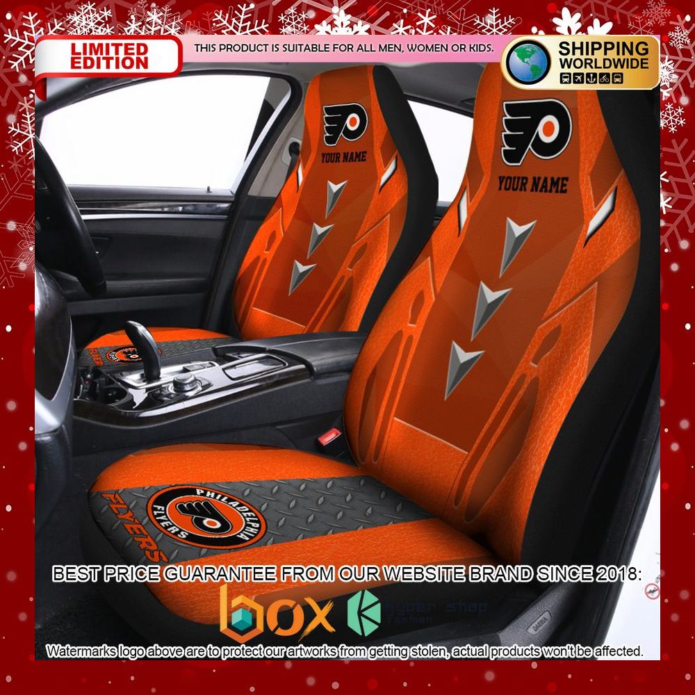 BEST Personalized Philadelphia Flyers Car Seat Covers 2