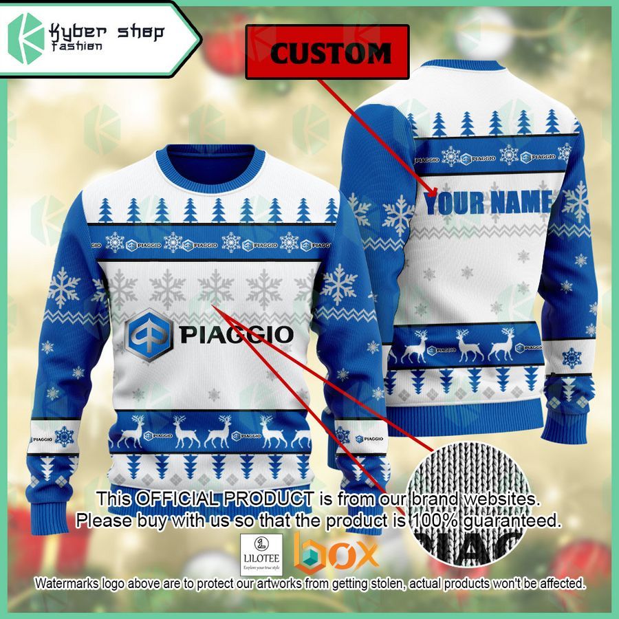 BEST Personalized Piaggio Sweater Christmas 1