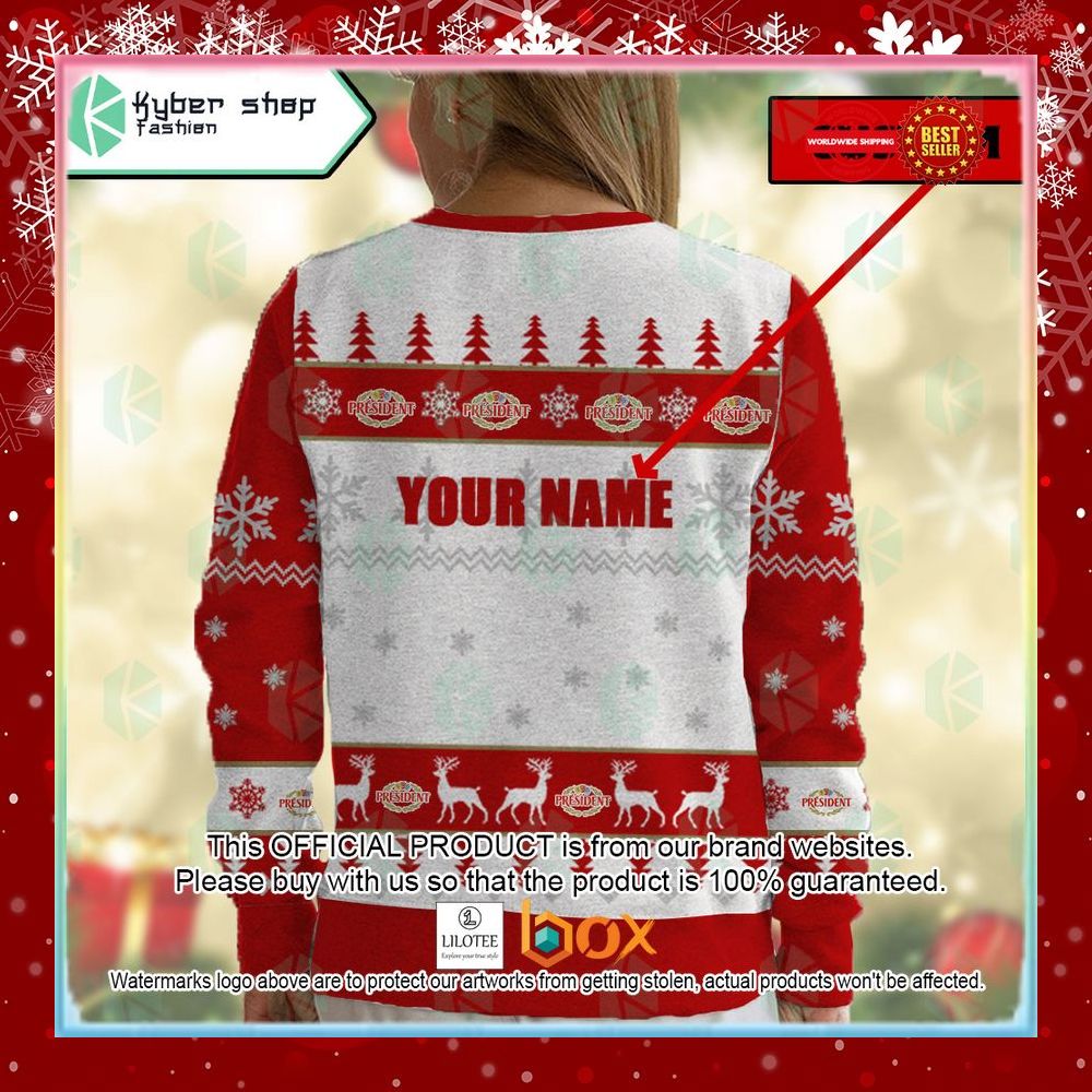 BEST Personalized President Sweater Christmas 10