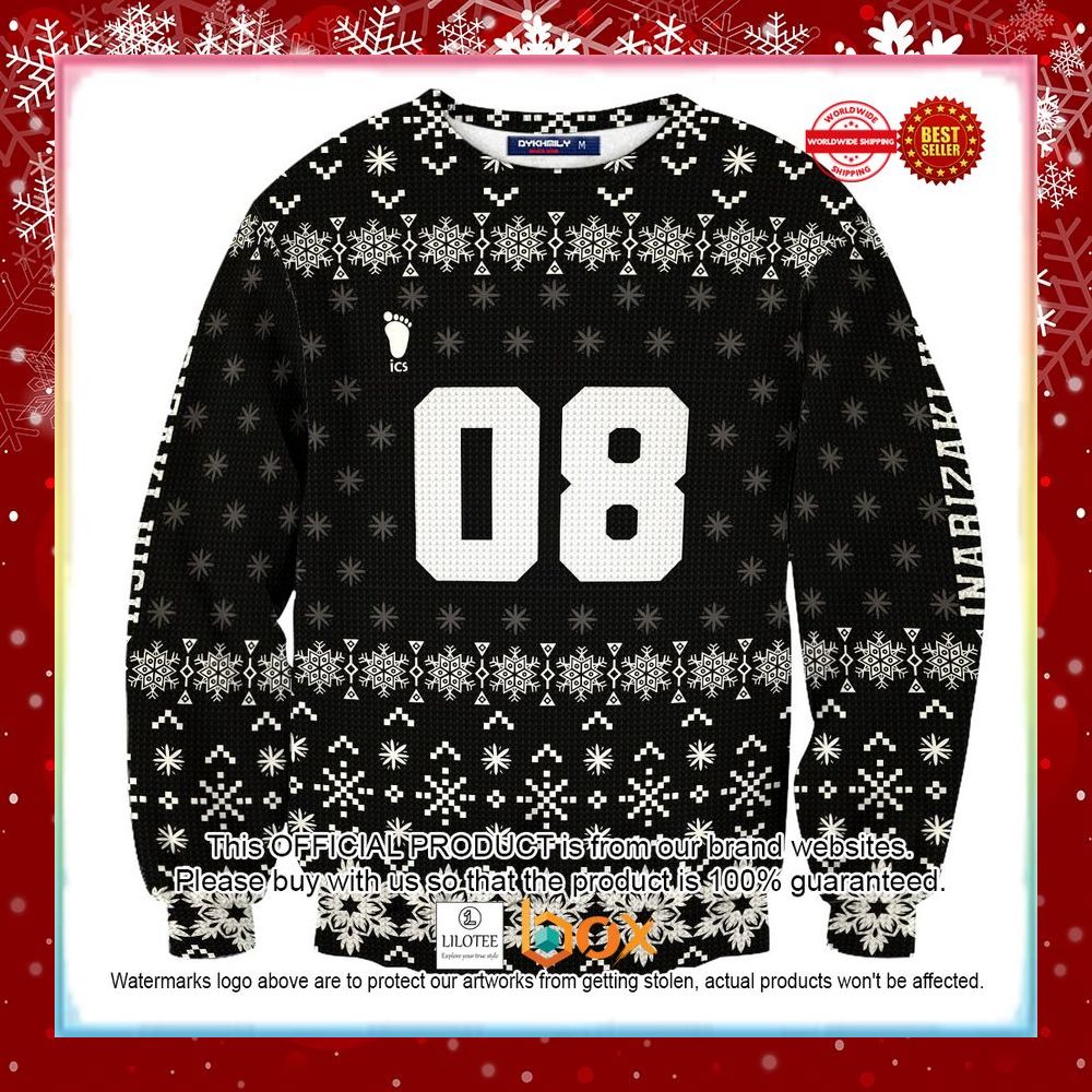 BEST Personalized Team Inarizaki Christmas Ugly Sweater 11