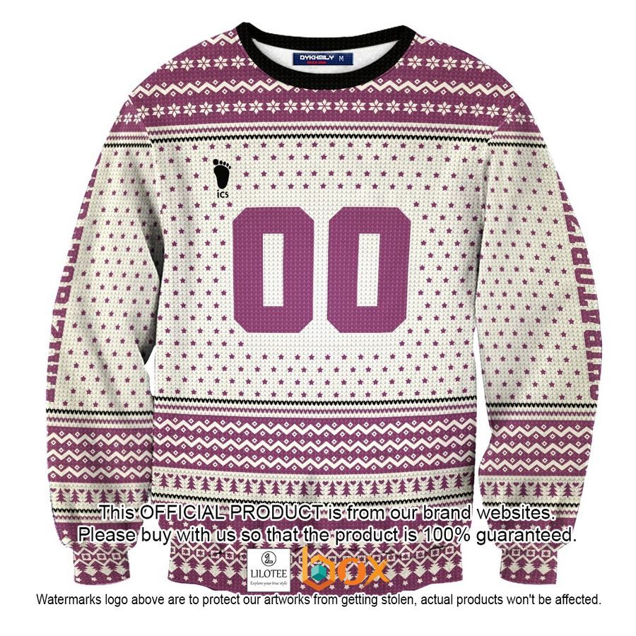 BEST Personalized Team Shiratorizawa Christmas Ugly Sweater 3