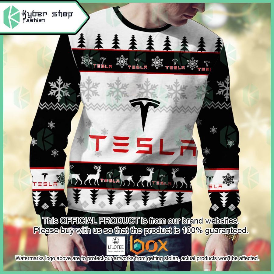 BEST Personalized Tesla Sweater Christmas 2