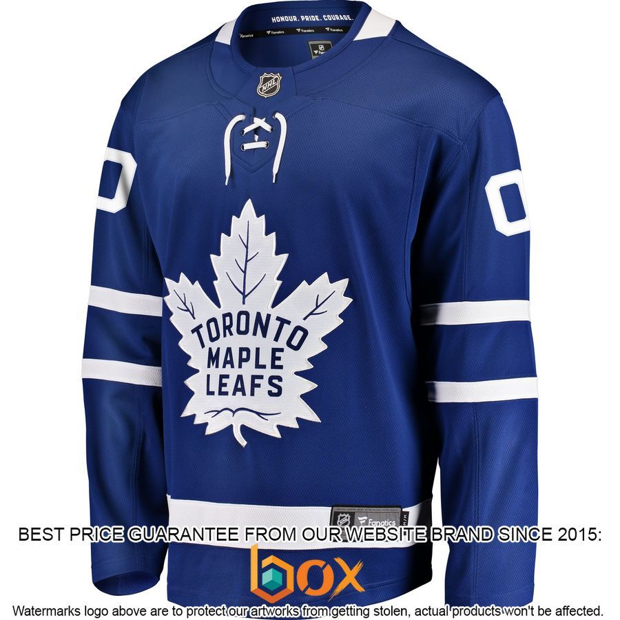 NEW Personalized Toronto Maple Leafs Home Blue Hockey Jersey 2