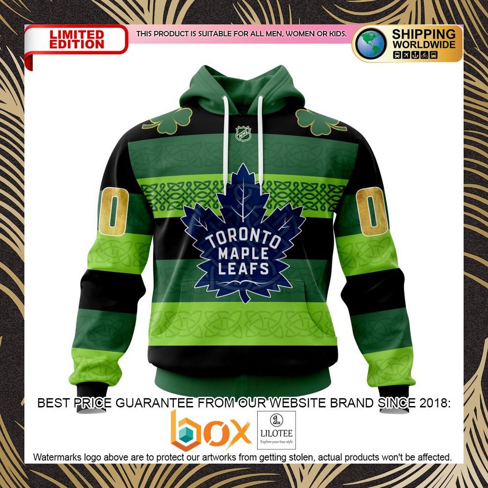 BEST Toronto Maple Leafs St.Patrick Days Concepts Personalized 3D Shirt, Hoodie 1