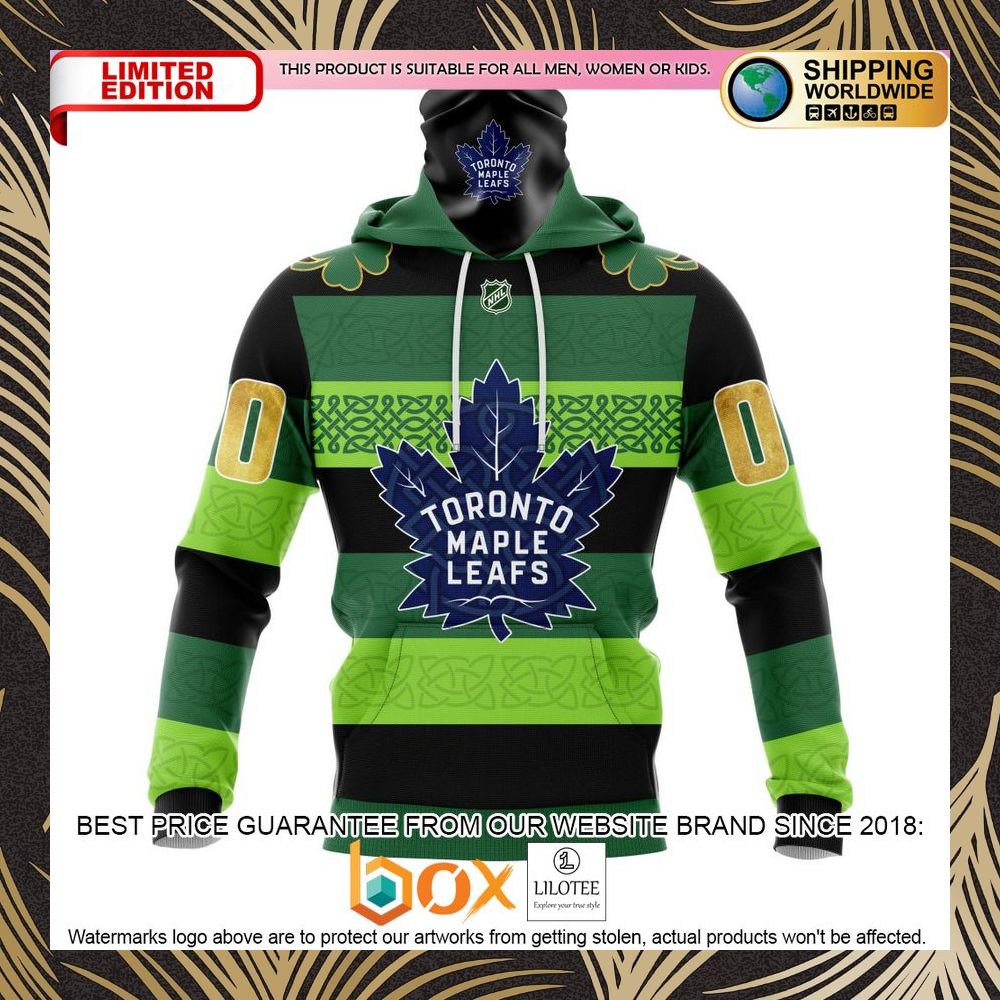 BEST Toronto Maple Leafs St.Patrick Days Concepts Personalized 3D Shirt, Hoodie 4