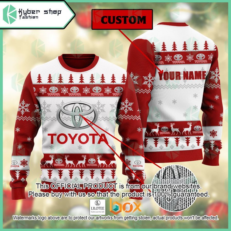 BEST Personalized Toyota Sweater Christmas 1