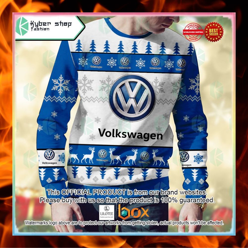 BEST Personalized Volkswagen Sweater Christmas 7