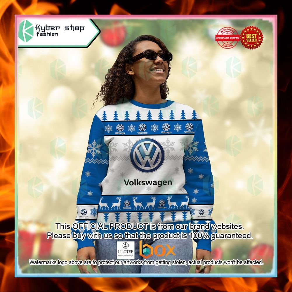 BEST Personalized Volkswagen Sweater Christmas 9