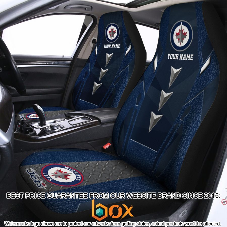 BEST Personalized Winnipeg Jets Car Seat Covers 8