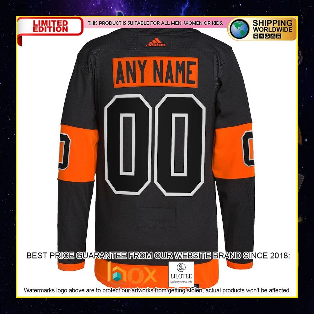 NEW Philadelphia Flyers Adidas Away Pro Custom White Premium Hockey Jersey 15