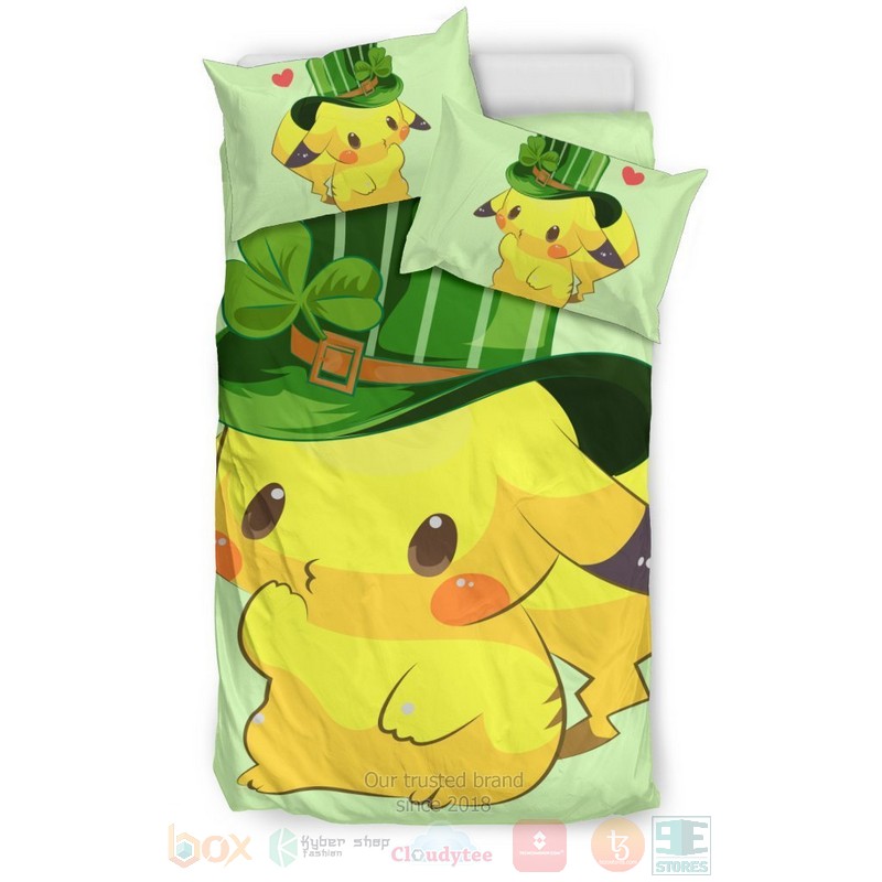 Pikachu Cute Anime Bedding Set 2