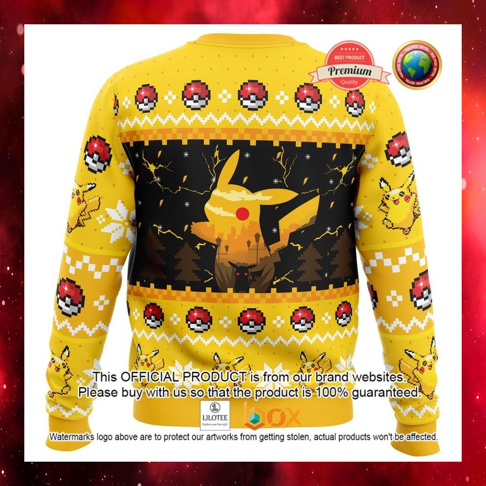 HOT Pikachu Pokemon Sweater 4