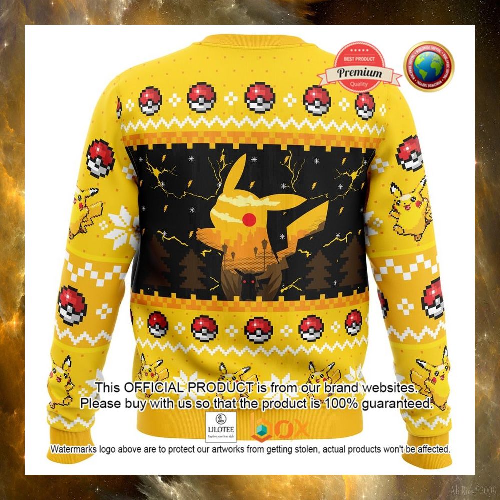 HOT Pikachu Pokemon Sweater 6