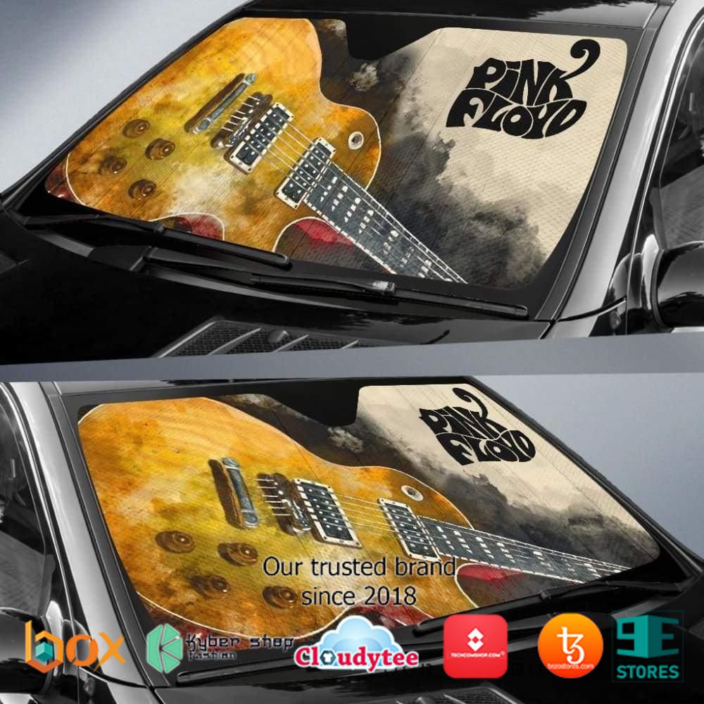 Pink Floyd Car Auto Guitar Rock Band Car Sunshade 2