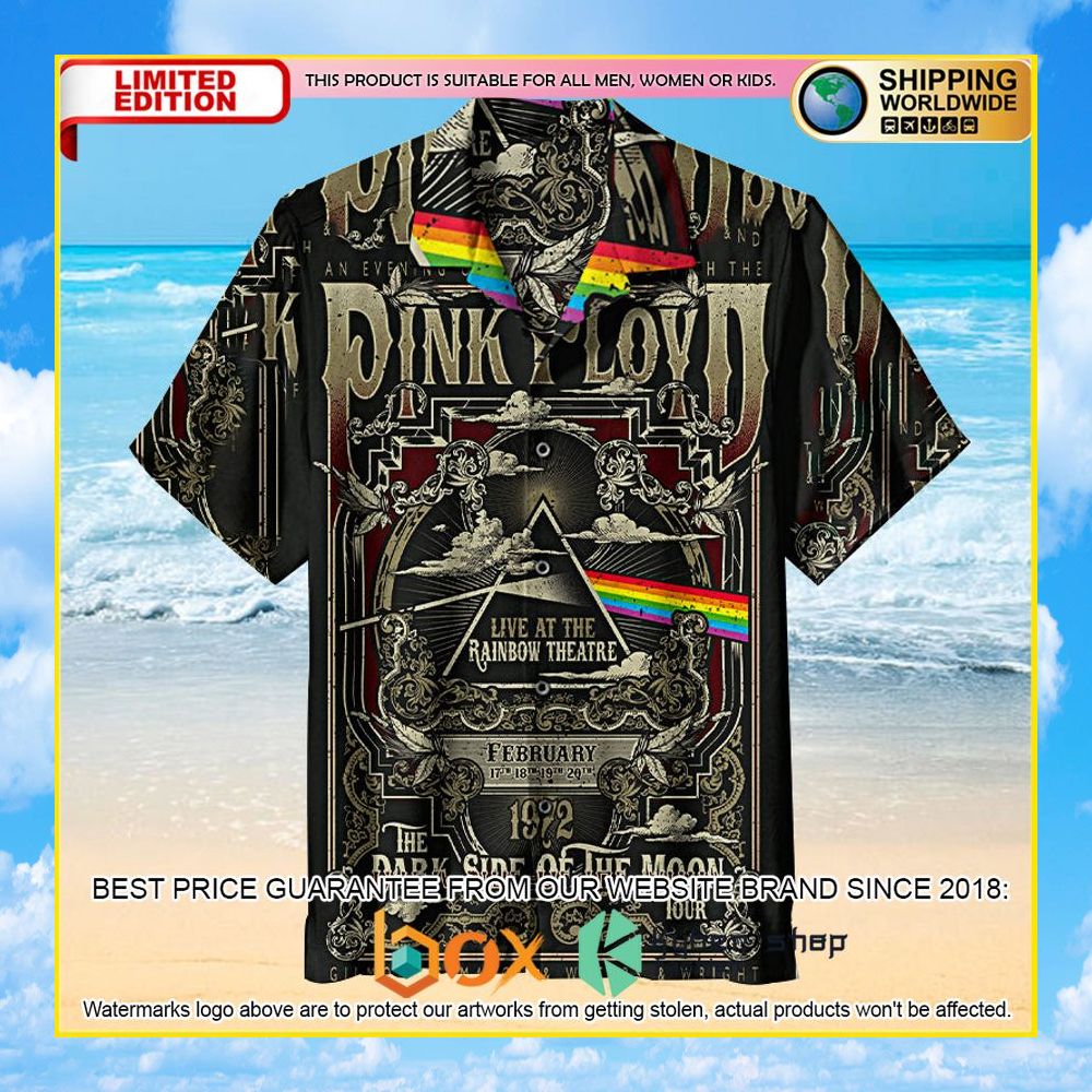 NEW Pink Floyd Rainbow Theatre 3D Hawaii Shirt 5