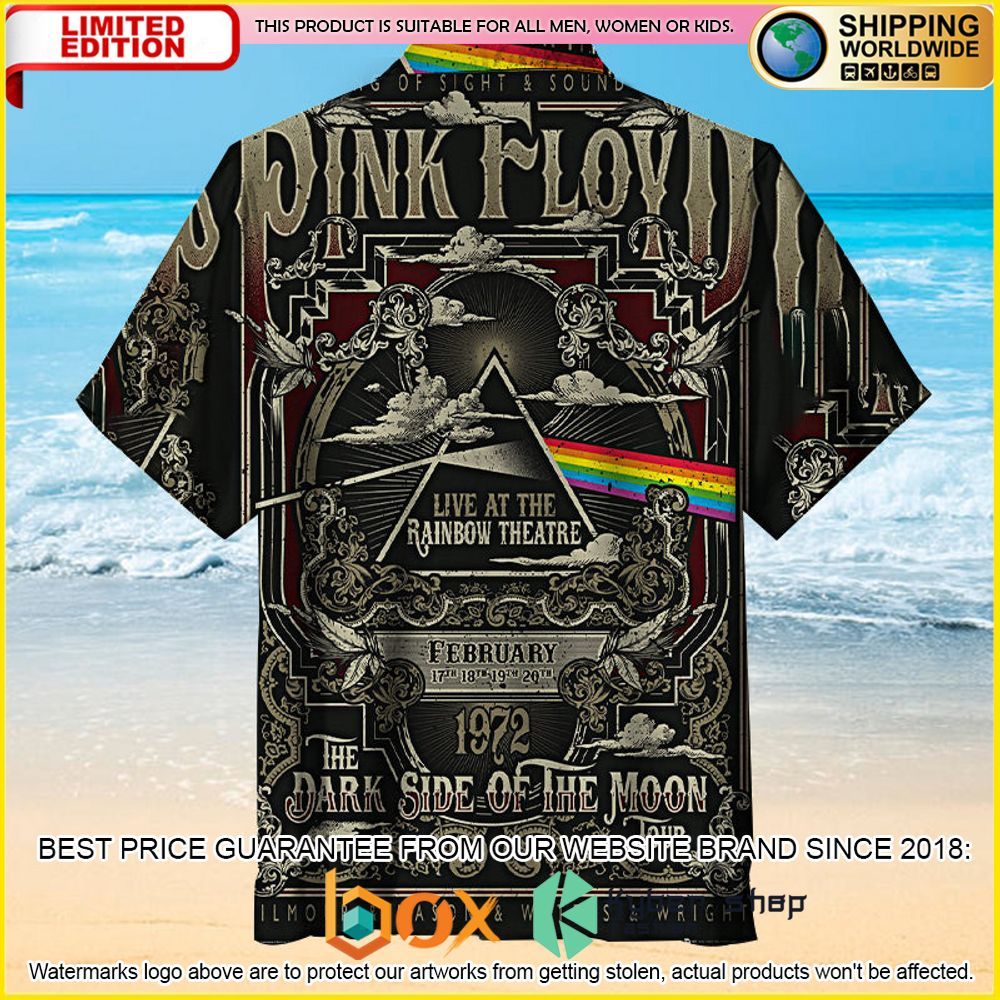 NEW Pink Floyd Rainbow Theatre 3D Hawaii Shirt 2
