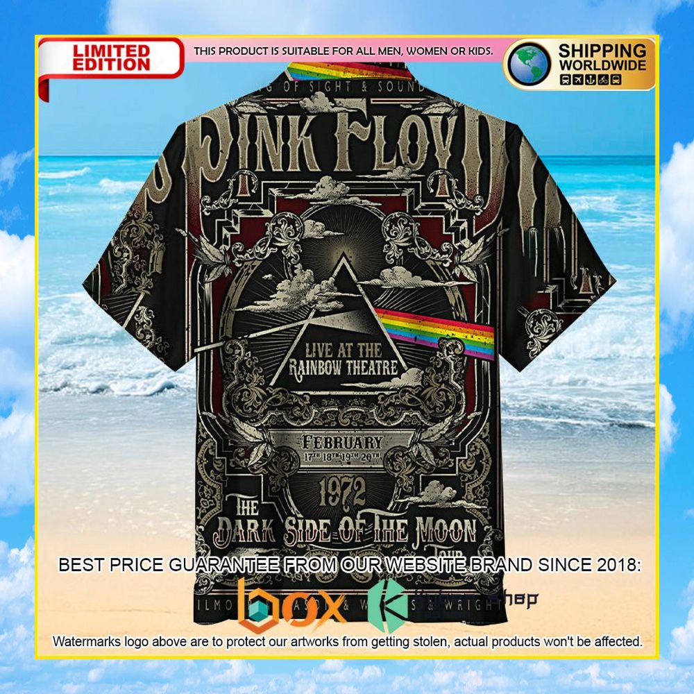 NEW Pink Floyd Rainbow Theatre 3D Hawaii Shirt 6