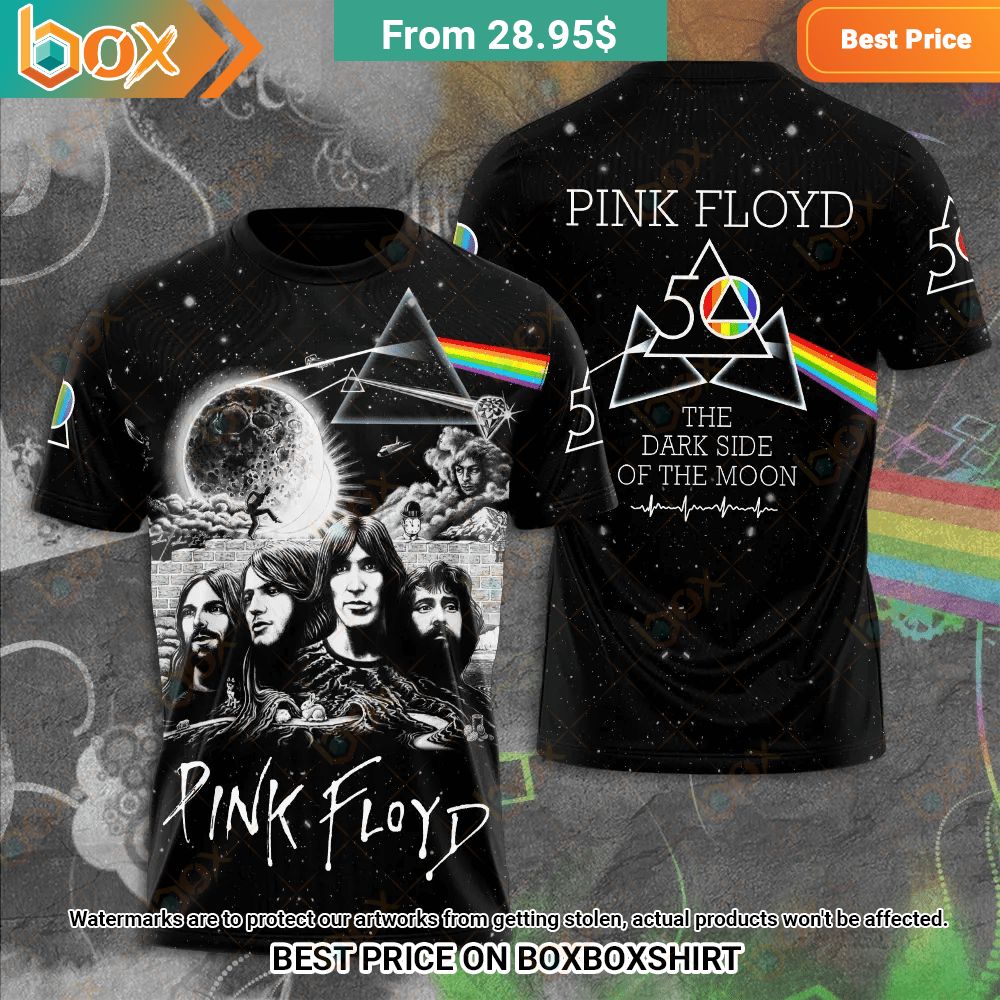 Pink Floyd The Dark Side of The Moon Album Shirt 1
