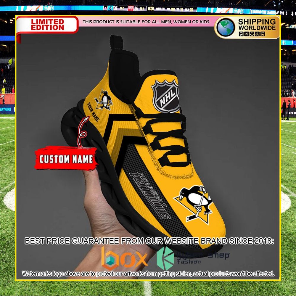 NEW Pittsburgh Penguins Custom Name Clunky Shoes 9