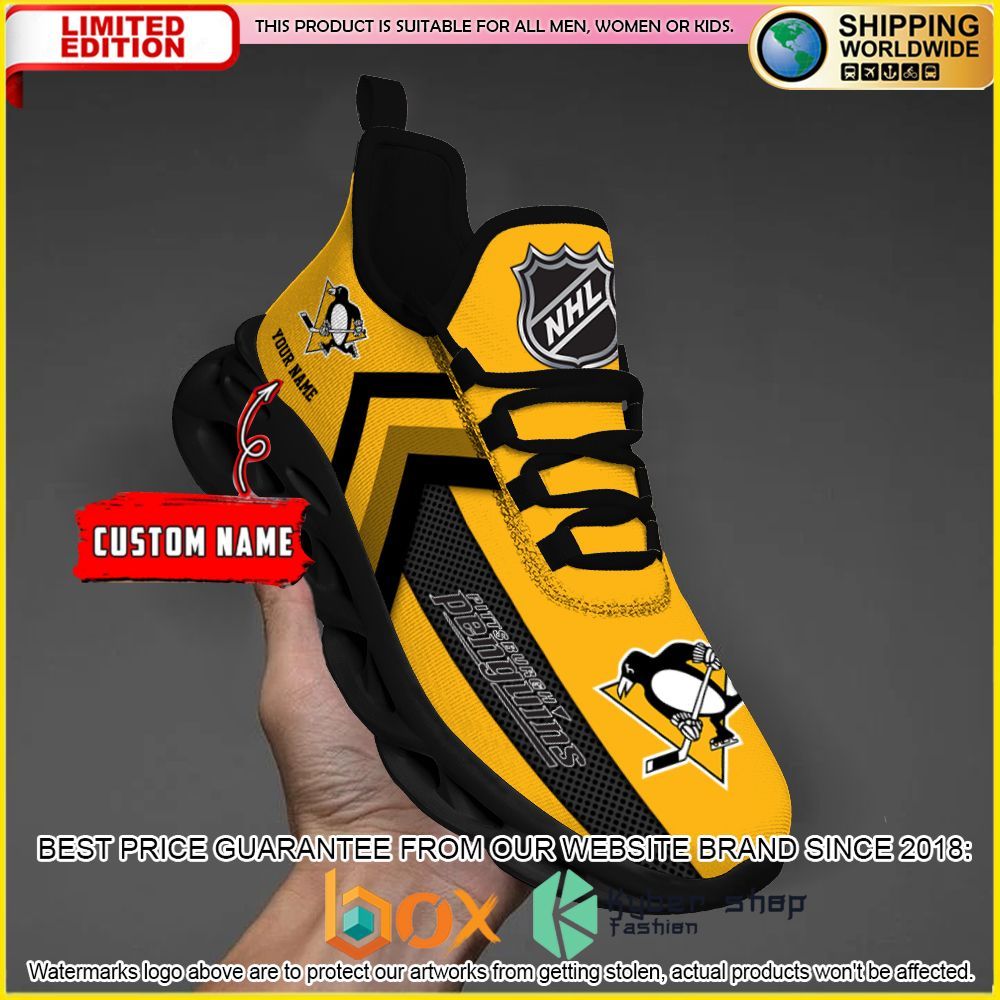 NEW Pittsburgh Penguins Custom Name Clunky Shoes 1