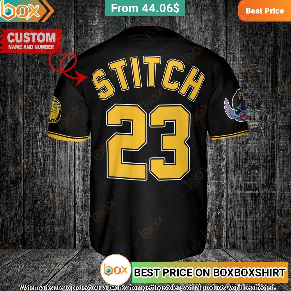 Pittsburgh Pirates Stitch Personalized Baseball Jersey 5