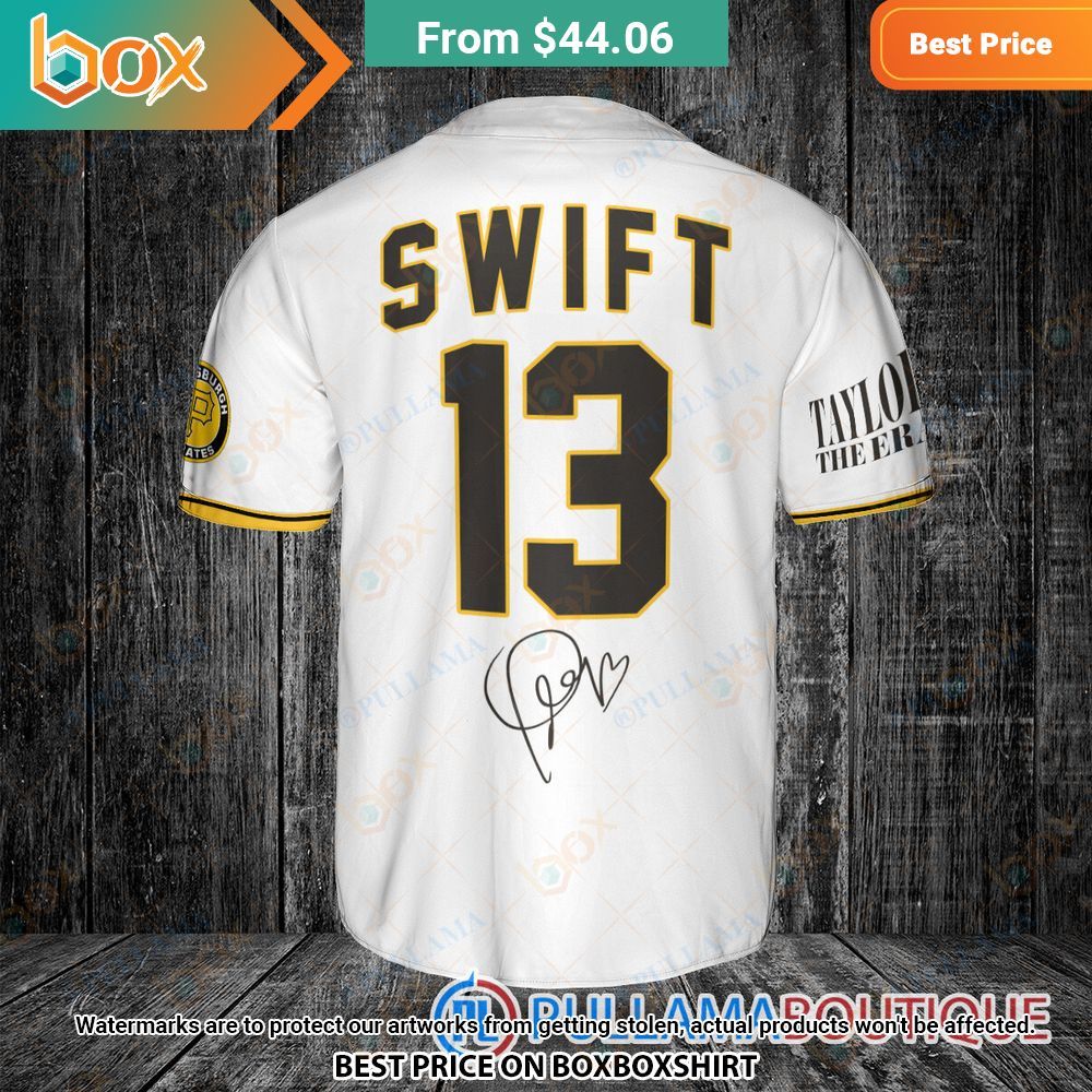 Pittsburgh Pirates X Taylor Swift The Eras Tour Baseball Jersey 5