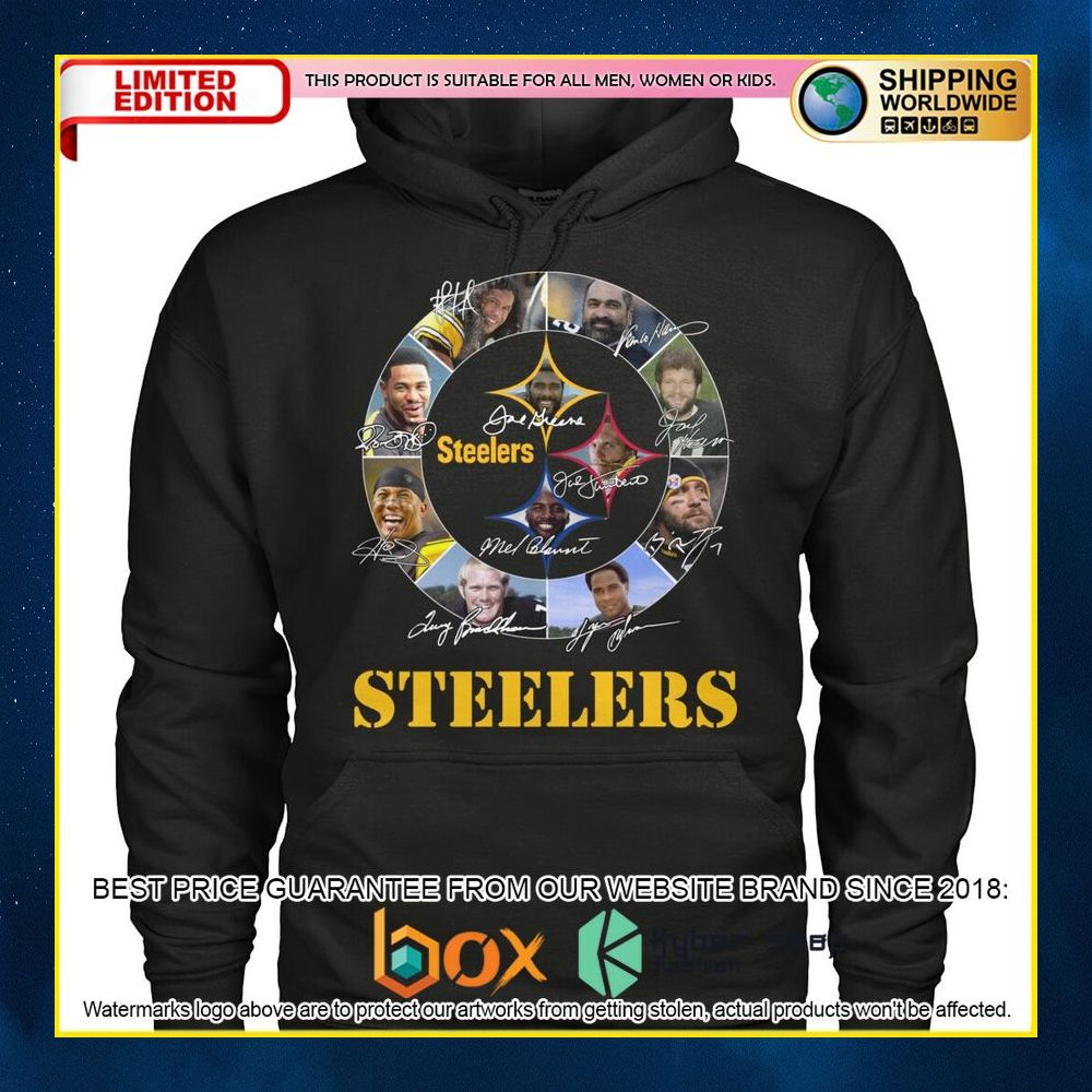 NEW Pittsburgh Steelers Members 3D Hoodie, Shirt 7