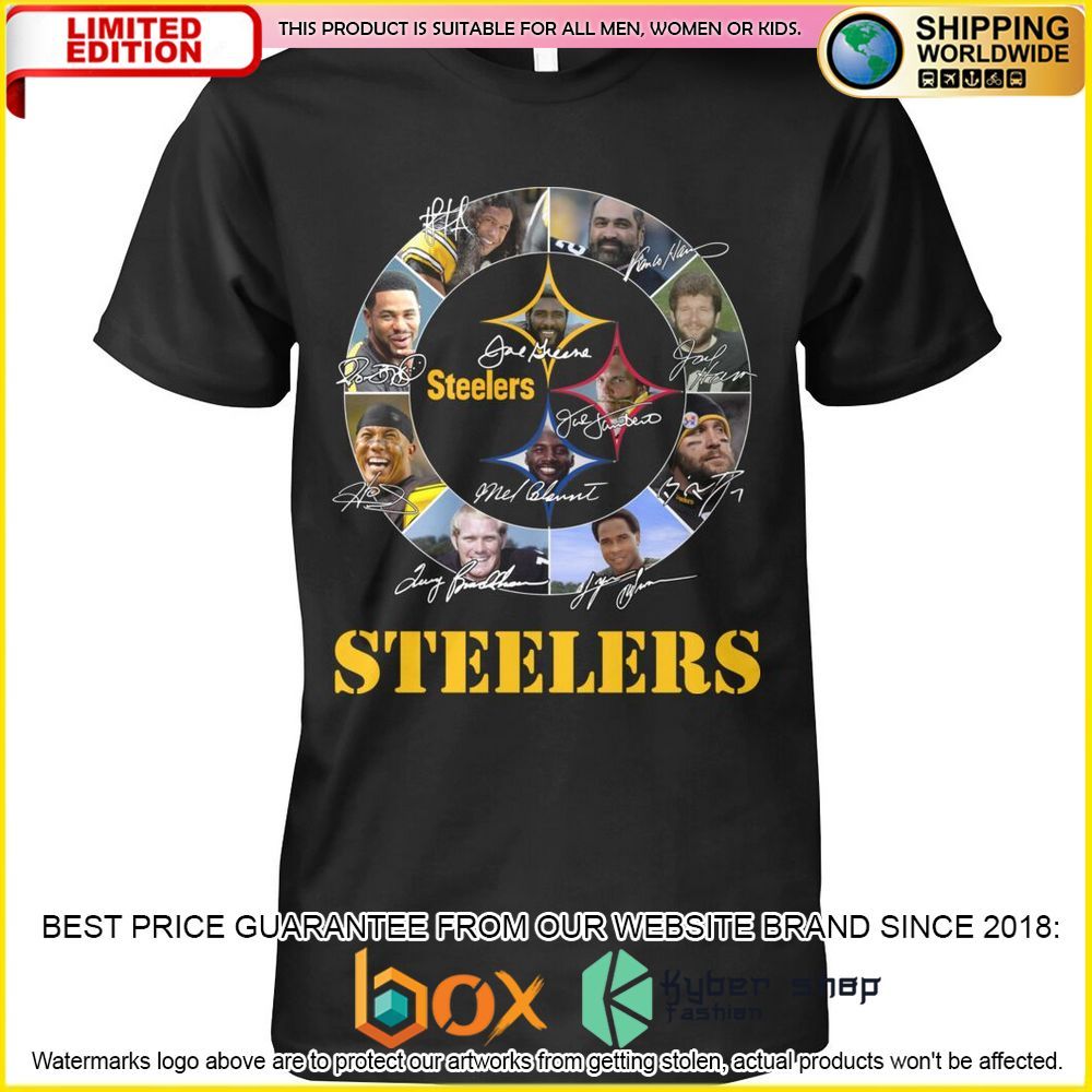 NEW Pittsburgh Steelers Members 3D Hoodie, Shirt 3