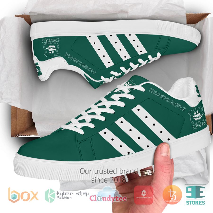 Plymouth Argyle Stan Smith Low Top Shoes 2
