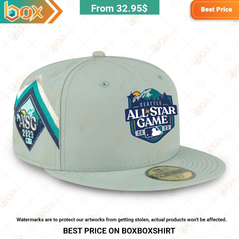 Premium MLB 2023 All-Star Game Baseball Jersey Snapback Cap 5