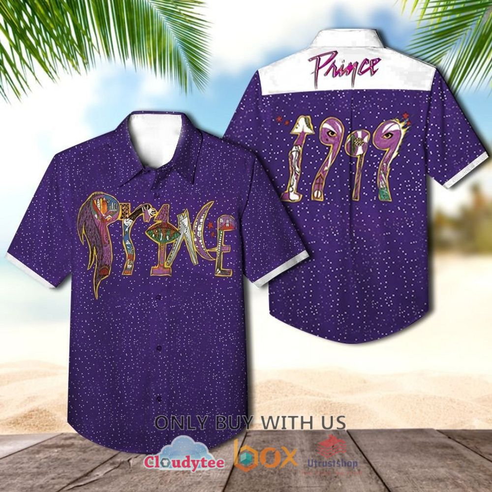 Prince 1999 Albums Hawaiian Shirt 1