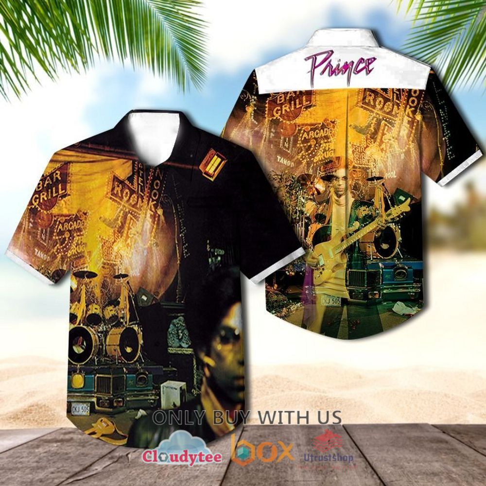 Prince Sign O the Times Albums Hawaiian Shirt 1