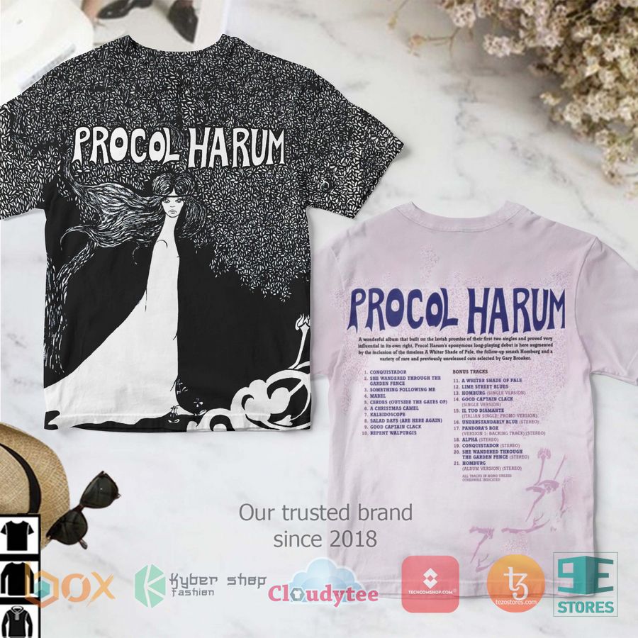 Procol Harum 1967 3D Shirt 1