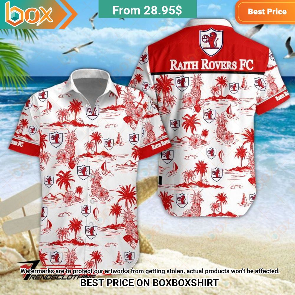 Raith Rovers Hawaiian Shirt Short 7