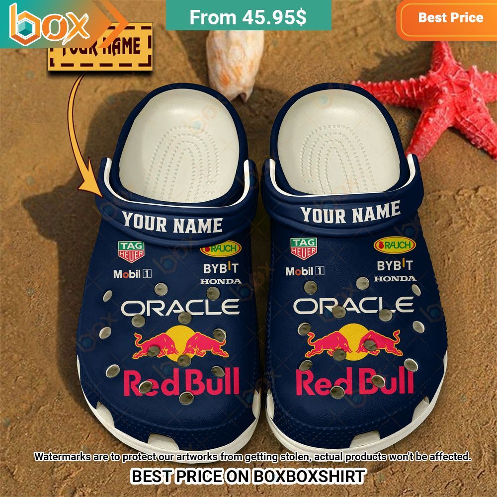 Red Bull Oracle Tag Heuer Rauch Custom Crocs Clog Shoes 13