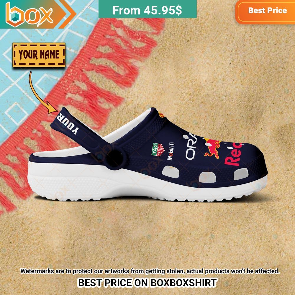Red Bull Oracle Tag Heuer Rauch Custom Crocs Clog Shoes 2