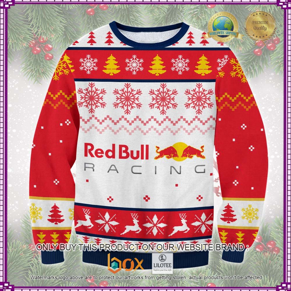HOT Red Bull Racing Christmas Sweater 11