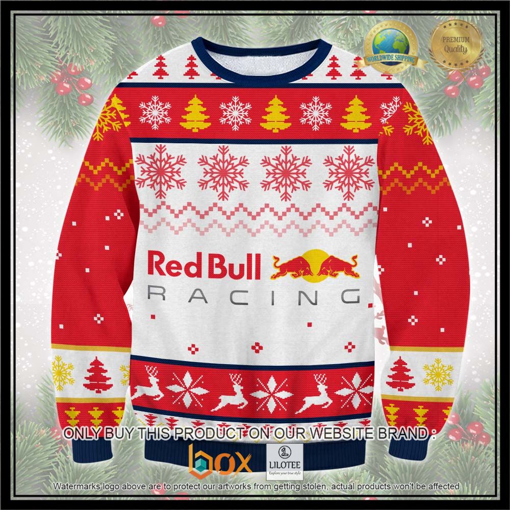 HOT Red Bull Racing Christmas Sweater 9