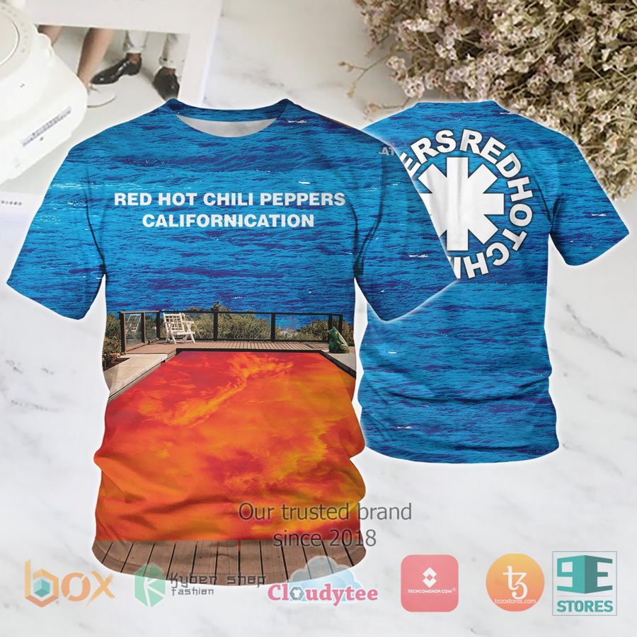 Red Hot Chili Peppers-Californication Album 3D Shirt 1