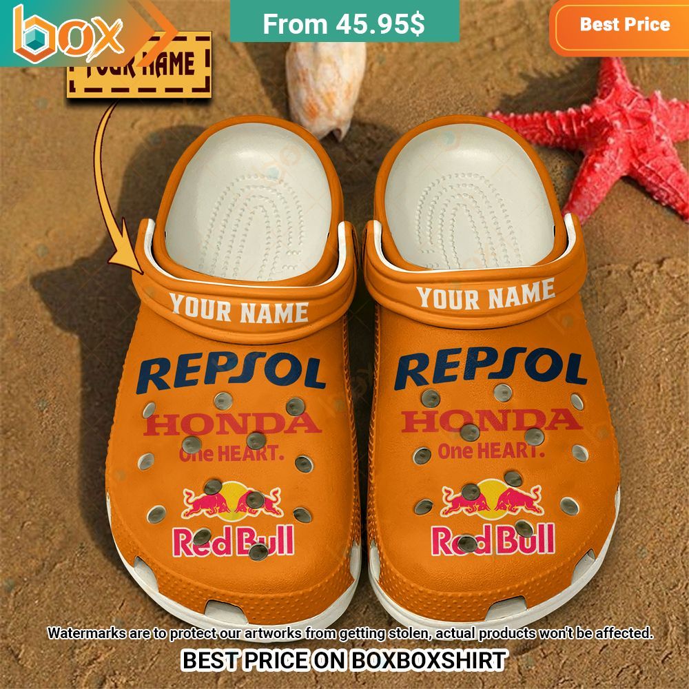 Repsol Honda team One Heart Custom Crocs Clog Shoes 13