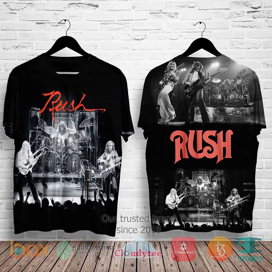 Rush Album 3D Shirt 1