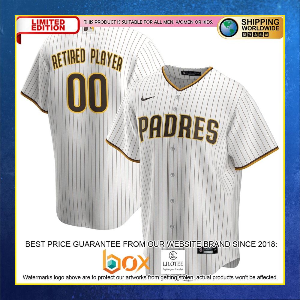 HOT San Diego Padres White Baseball Jersey Shirt 4