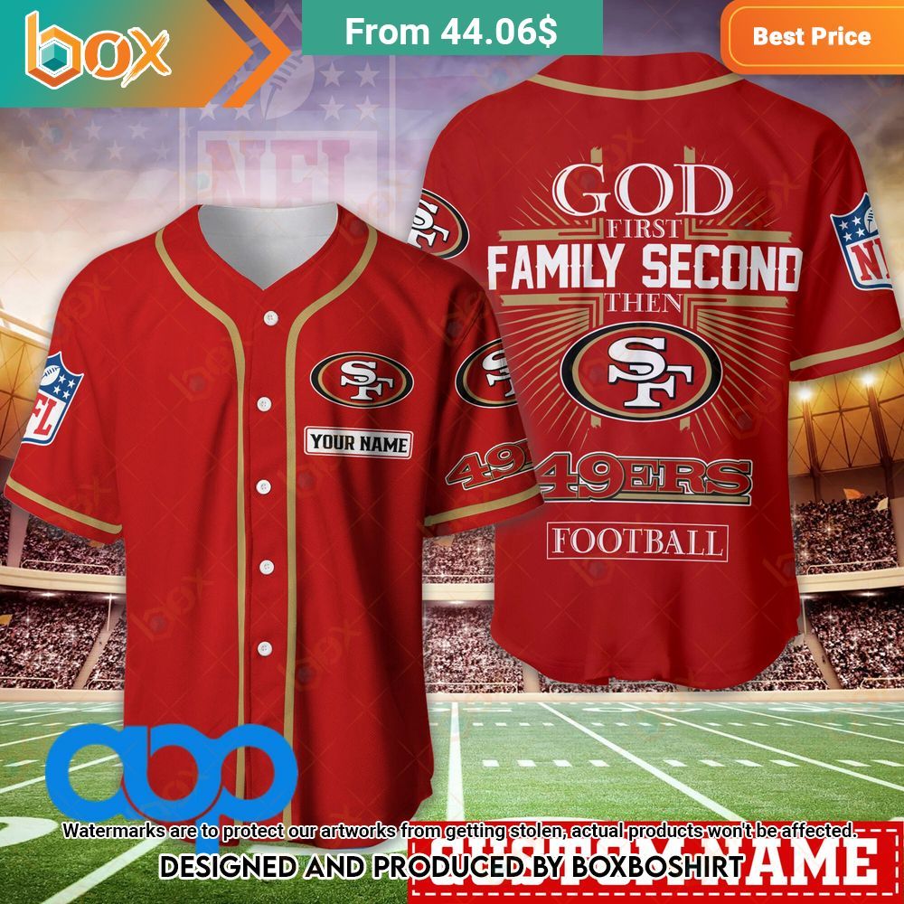 san francisco 49ers nfl personalized baseball jersey 1 601
