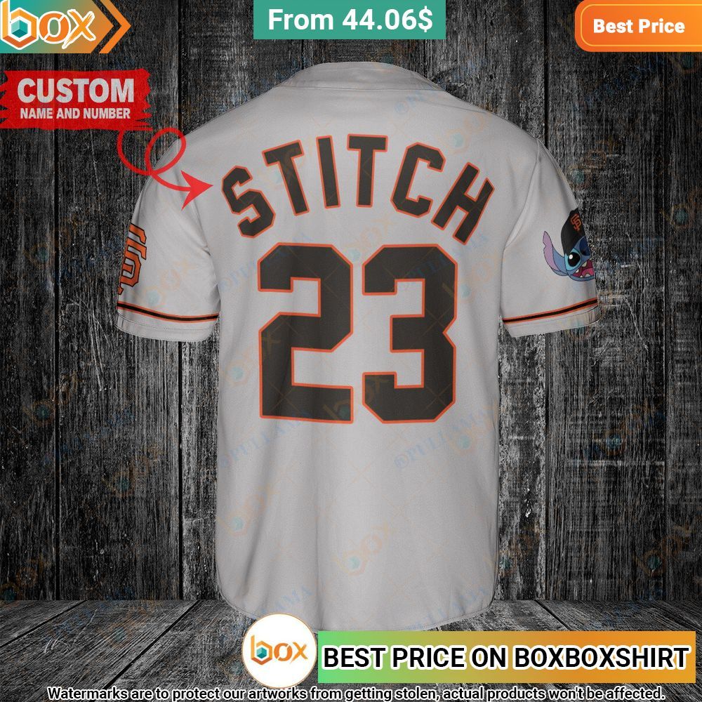 San Francisco Giants Stitch Personalized Baseball Jersey 10