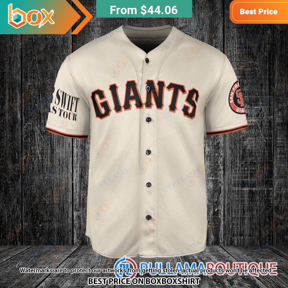 San Francisco Giants X Taylor Swift The Eras Tour Baseball Jersey 16