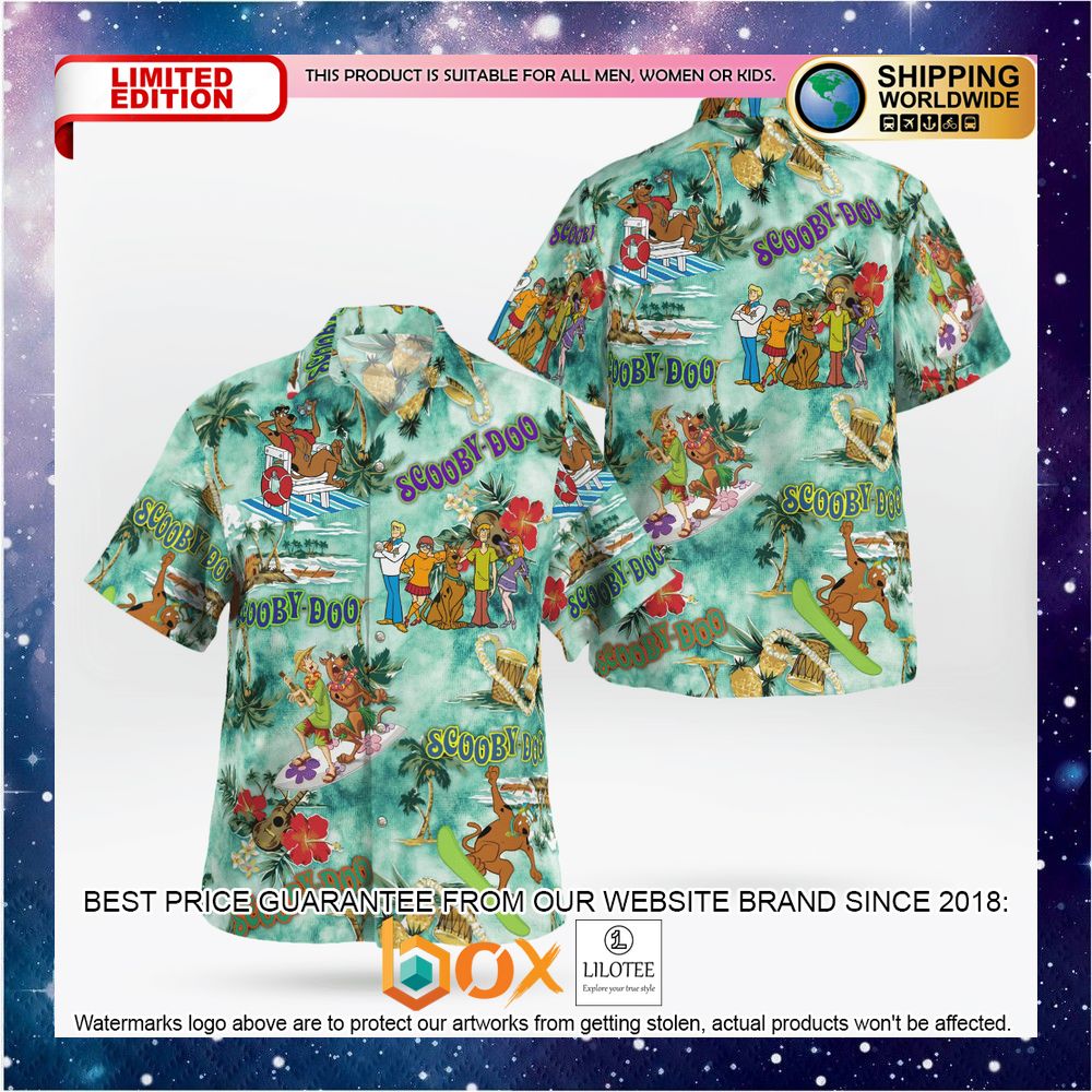 BEST Scooby Doo Tropical Hawaiian Shirt 5